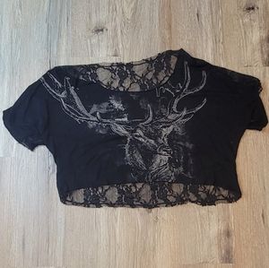 Original Cult Midi Flowing Crop Top - image 1